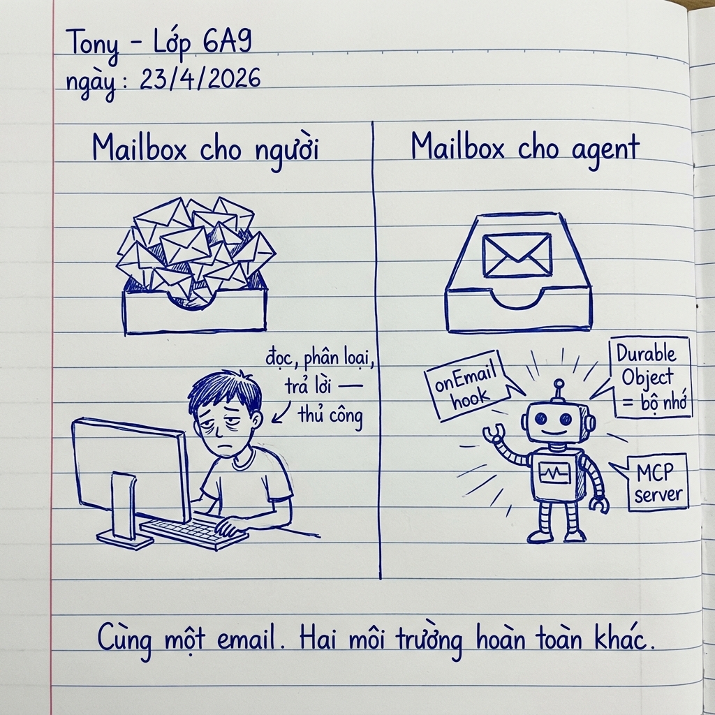 Cùng một email. Hai môi trường hoàn toàn khác.