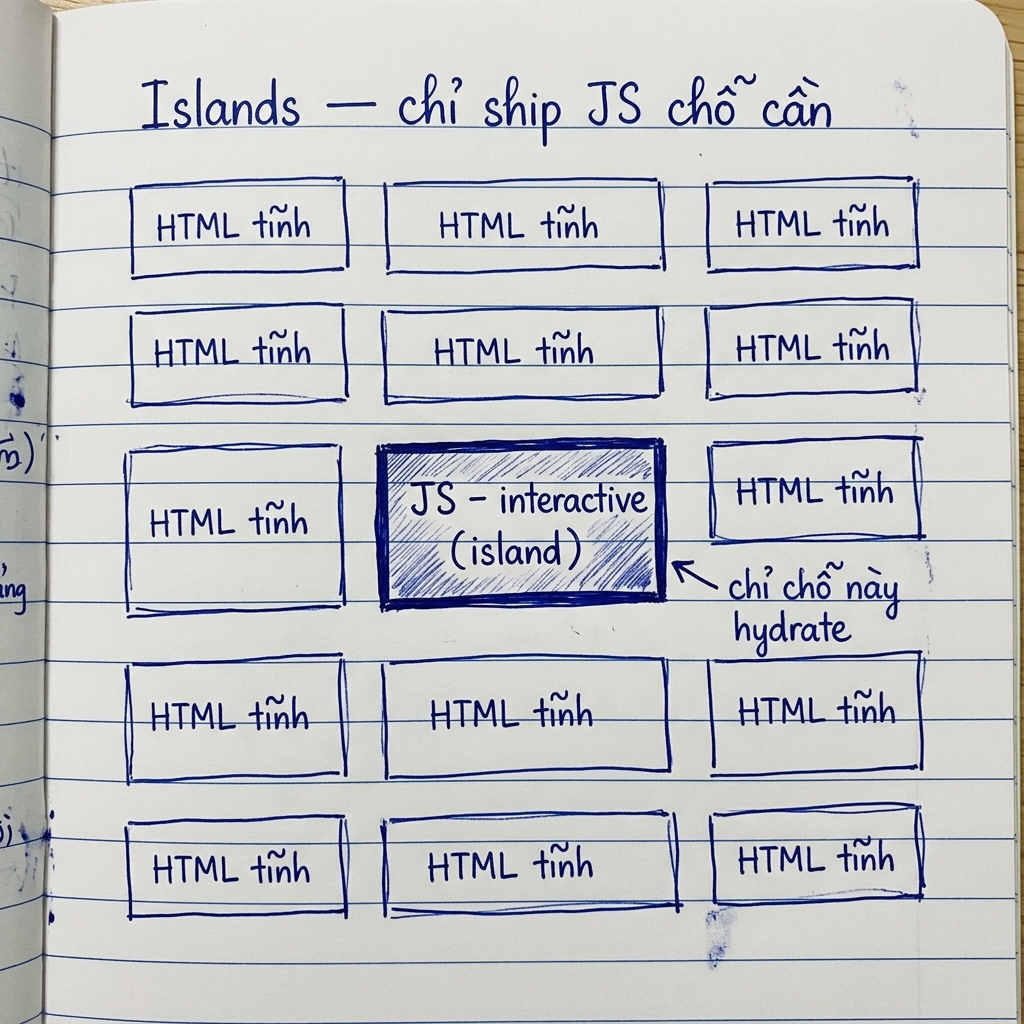 Islands — chỉ ship JS chỗ cần