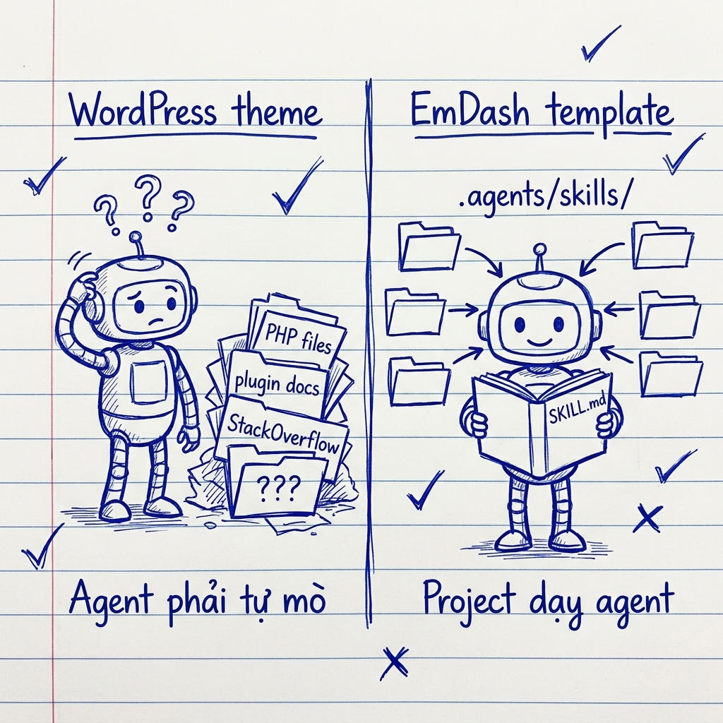 Mô hình agent học từ project thay vì tự mò